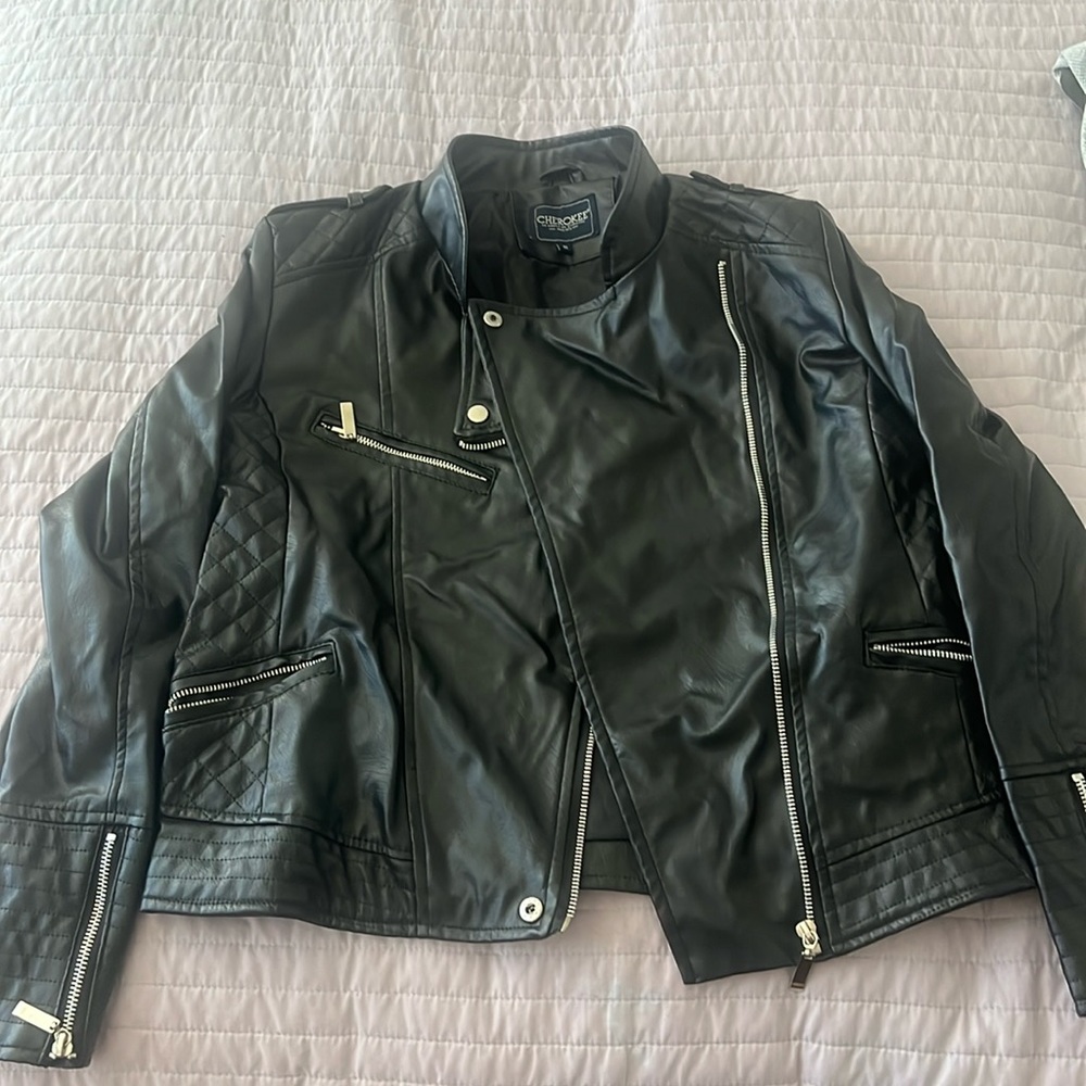 Leather jacket